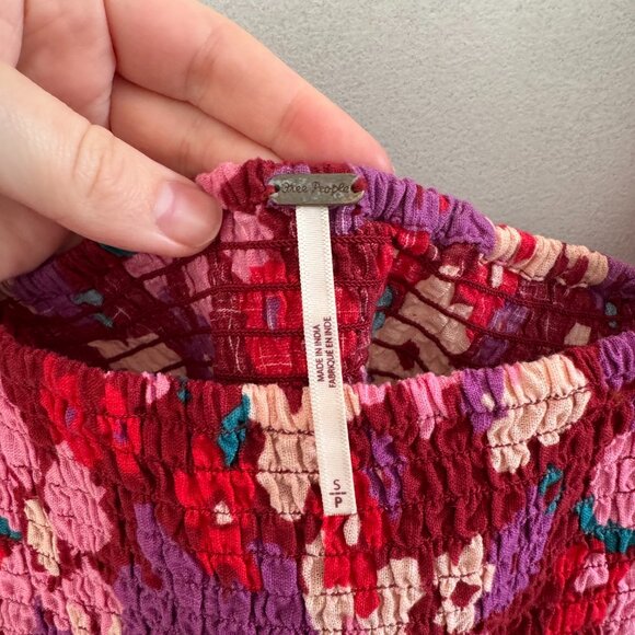 Free People - Ariana Printed Top - Size Small - Picture 3 of 8